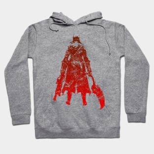 Bloodborne Hunter Distressed Gradient Hoodie